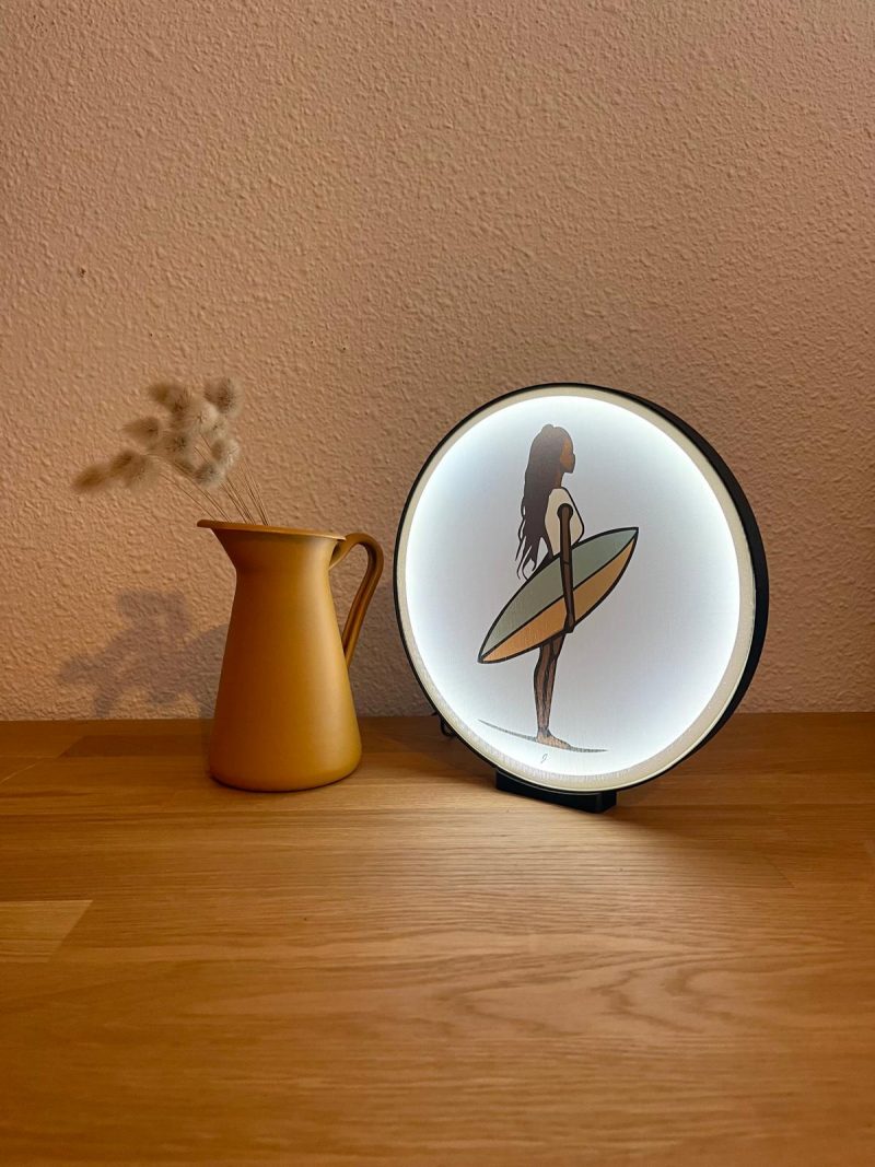 Lampes LED Ronde Surfeuse 24cm – Image 3