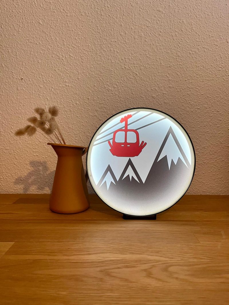 Lampes LED Ronde Cabine 24cm – Image 3