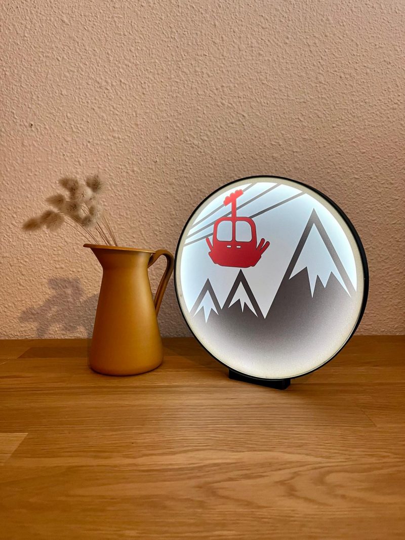 Lampes LED Ronde Cabine 24cm