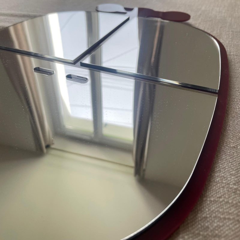 Miroir en forme de cabine 42 x 29,5  cm – Image 2