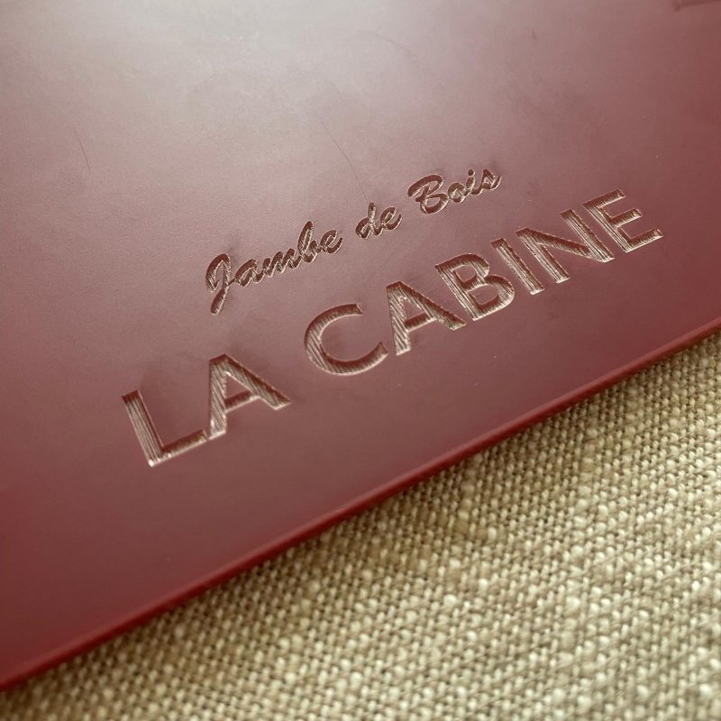 Miroir en forme de cabine 42 x 29,5  cm – Image 3