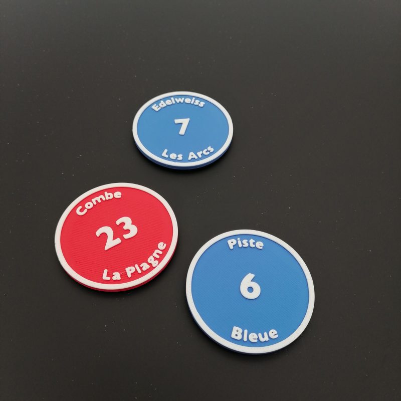 Magnets balise de piste personnalisable
