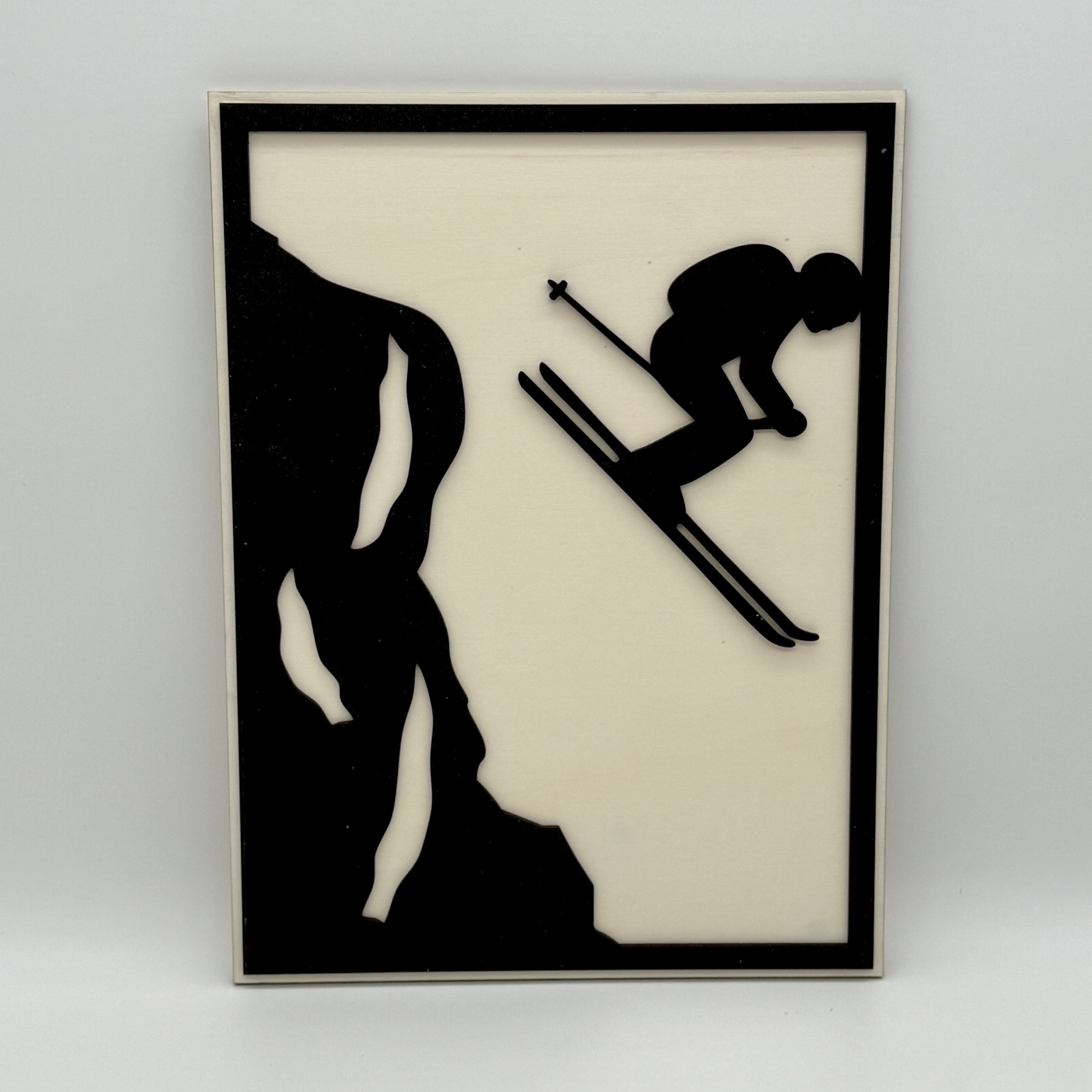 Tableau en bois - relief - Barre Rocheuse