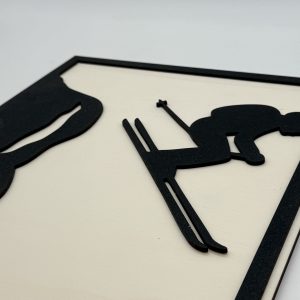 Tableau en bois – relief – Barre Rocheuse